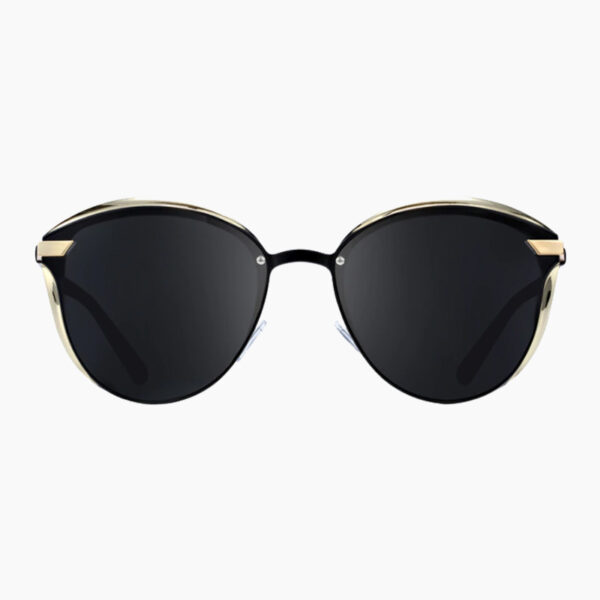 BARCUR - Γυαλιά Ηλίου Lifestyle Gold/Black Σκελετός & Black Φακός Polarized (8705)