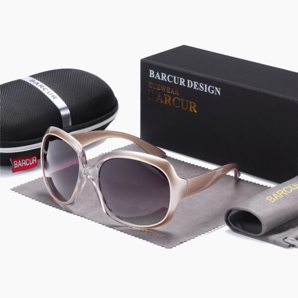 BARCUR - Γυαλιά Ηλίου Lifestyle Champagne Σκελετός & Καφέ Φακός Polarized (2116)